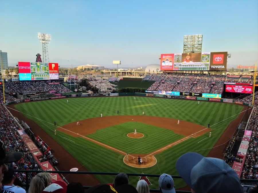 Angel Stadium in Anaheim, California